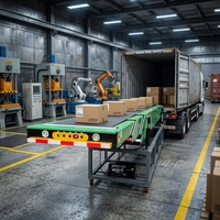 Convoyeur télescopique à longueur réglable pour quai, chargeur de conteneurs, convoyeurs de chargement de camions, solution de manutention de marchandises