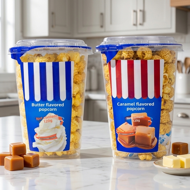 Assorted Sweet Corn Flavors Ready-to-Eat Crunchy Bites Individually Wrapped Packs 12 Months Shelf Life 120g-350g for Retail