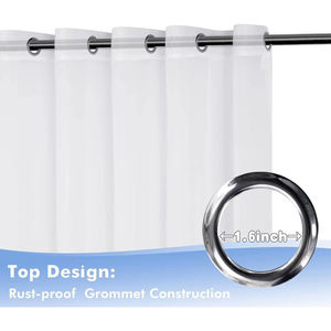 <span class=keywords><strong>Cortinas</strong></span> impermeables <span class=keywords><strong>para</strong></span> exteriores Tianyun, estilo moderno, MOQ pequeño, tamaños personalizados, patrón transparente de gasa <span class=keywords><strong>para</strong></span> Gazebo, <span class=keywords><strong>porche</strong></span>, pérgola, uso en Patio - Product Image 6