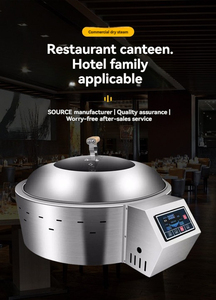 Vaporera Eléctrica Industrial Comercial para Dim Sum, Bollos de Leche, Dumplings, Momos, Arroz, Cocina a Vapor para Restaurante - Product Image 2