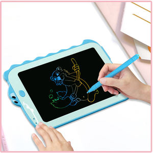 بسعر الجملة لوحة رسم LCD بلاستيكية مخصصة بشاشة LCD لون ديناصور يونيكورن لعبة كتابة الكتابة على الجدران للأطفال - Product Image 5
