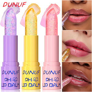 DUNUF Bálsamo Labial de 3 Colores, Hidratante, Impermeable, Sexy, Rojo, Nude, Morado, Mate, Lápiz Labial con Tinte, Delineador de Labios de Larga Duración, Maquillaje Duradero - Product Image 5