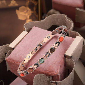 צמידים נחושת ביו מגנטיים לנשים צמידים מגנטיים נחושת טהור עם מגנט neodymium יעיל - Product Image 3