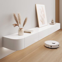 Muebles de Salón Estilo Crema, Mueble para TV Colgante de Pared, Diseño Moderno, Muebles Flotantes para TV, para Apartamentos Pequeños