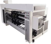 Machine de découpe et de rainurage automatique Royal avec impression flexographique 380V, capacité de 150 pièces/min