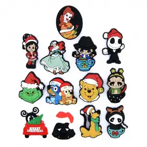 Wholesale Custom Christmas Movie PVC Shoes Charms for Shoe Decoration 2022 Holiday Charm Kids