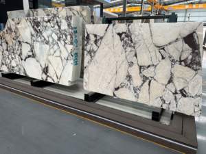 Calacatta Viola lastre di marmo naturale marmo pietra su Stock - Product Image 5