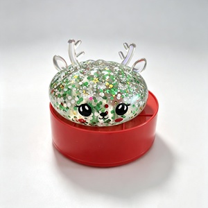 Nouveauté 2026 : Boîte Mystère de Noël Renne Squishy Scintillant – Jouet Anti-Stress à Presser pour Enfants – Cadeau Idéal pour Fêtes de Noël - Product Image 6