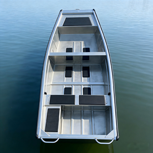 <span class=keywords><strong>Bateau</strong></span> utilitaire en aluminium entièrement soudé de 4,0 m, vente en gros directe d'usine, pour travaux aquacoles - Product Image 5