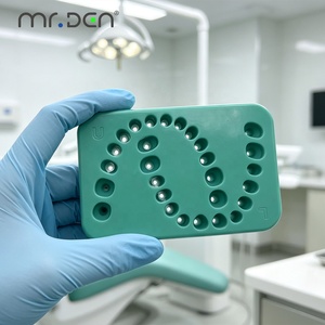 Mr.Den - Moldeador de Gingivales para Implantes Dentales, Placa de Silicona para Fabricar Rápidamente Gingivales Personalizados para Base de Titanio Temporal - Product Image 1