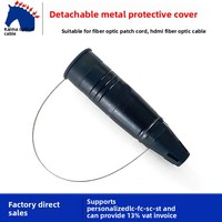 Cubierta de Cable Óptico Blindado, Conector Impermeable PDLC, Audio y Datos, Marca HITEC, Modelo HTP, China JIA
