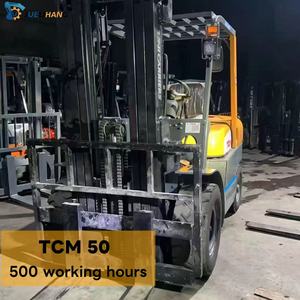 Gebruikt <span class=keywords><strong>TCM</strong></span> 50 diesel tweedehands heftruck van magazijnen naar bouwplaatsen. <span class=keywords><strong>TCM</strong></span> is een 5-tons heftruck die overal geleverd wordt. - Product Image 1
