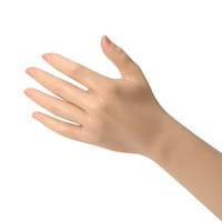 Guantes de Prótesis de Silicona de Alta Calidad, Guantes de Manga, Piel Altamente Simulada, Cubierta de Brazo Artificial para Cicatrices