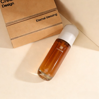 Flacon de luxe en verre de 30 ml (1 oz) pour brillant à lèvres avec applicateur, tube vide personnalisé pour gloss, flacon de fond de teint liquide pour emballage de maquillage