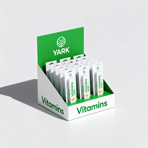 Biodegradable Kraft Corrugated <b>Foldable</b> Display <b>Boxes</b> Handle Custom Printing for Essential Oil Eyelash Health Brands Exhibitions - Product Image 4
