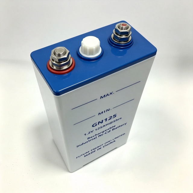 125AH GN125 1.2V KPL125 KL125P Low-rate Discharge Alkaline Nickel-cadmium(NiCD) Rechargeable Battery IEC60623 Backup Power