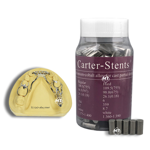 Phòng thí nghiệm đúc hợp kim Carter Stent hợp kim Cobalt crom cocr hợp kim cho khuôn khổ một phần chăm sóc răng miệng - Product Image 1