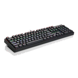 <span class=keywords><strong>Clavier</strong></span> de jeu mécanique filaire USB-C 104 touches avec interrupteurs Outemu, rétroéclairage RVB, touches programmables et fonction Plug and Play - Product Image 1