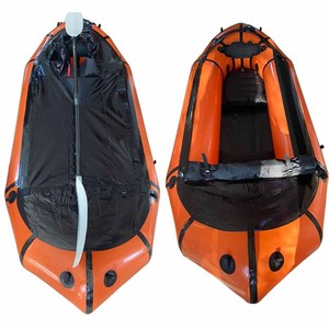 Bote inflable ultraligero Frontier, pala de TPU, paquete de balsa, Kayak, bote de remos - Product Image 4