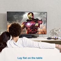 هوائي تلفزيون رقمي داخلي بلاستيكي من أنتوكو الأكثر مبيعًا بدقة 4K و1080P UHF للتركيب الأرضي لاستقبال إشارات التلفزيون