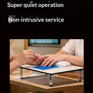 Extractor de Polvo para Manicura de Sobremesa con Reposamanos, Aspiradora de Uñas de Bajo Ruido para Salón - Product Image 4