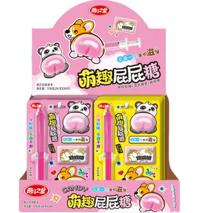 Divertido Pop Rocks Candy Toys Nalgas en forma de fruta dulce Sabor Gummy <span class=keywords><strong>Dulces</strong></span> con mermelada - Product Image 5