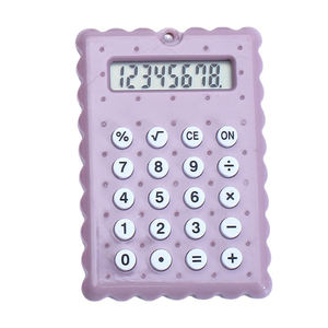 <b>Portable</b> LCD Display Electronic Calculator Small Mini Pocket Calculator with Custom Logo - Product Image 3