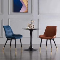 Fauteuils de salon modernes ergonomiques à dossier haut en cuir PU confortables avec couleurs personnalisables