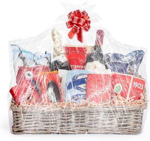 Yulin Jiafu Create Eco-Friendly Nautical Style Wicker Gift <strong>Hamper</strong> <strong>Basket</strong> <strong>Kit</strong> for Christmas Baby Shower Birthday Gifts - Product Image 6