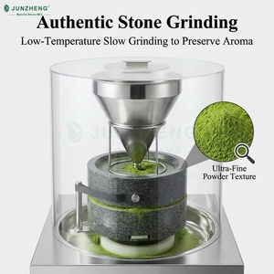 Moulin à pierre électrique professionnel pour le matcha, broyage artisanal sain, broyage ultra-fin à basse température 11m pour un thé authentique - Product Image 1
