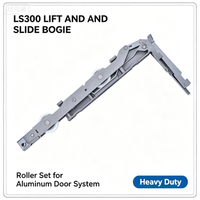 Système de quincaillerie robuste pour porte coulissante à levage, charge 150-550 kg, profilés en aluminium, accessoires pour fenêtre coulissante à levage