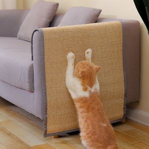 Fabrik Großhandel benutzer definierte Logo <span class=keywords><strong>Sisal</strong></span> Cat Scratch Pad Cat Scratch Mat - Product Image 1