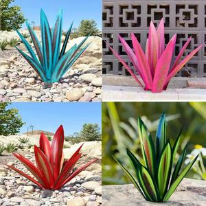 Offre Spéciale métal <span class=keywords><strong>Agave</strong></span> plante fer Art extérieur jardin ornement élégant jardin <span class=keywords><strong>d</strong></span>écoration - Product Image 1