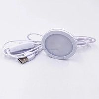 Vente flash : lampes LED USB 60x60 mm, design moderne, plafonnier intérieur pour cuisine, armoire et camping-car, caravane, éclairage
