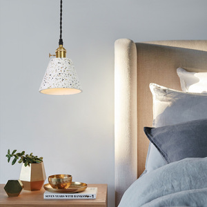 Nordic Cement Chandelier Vintage <strong>Industrial</strong> <strong>Style</strong> Restaurant <strong>Lamp</strong> Tarrazzo Ceiling <strong>Lamp</strong> - Product Image 3