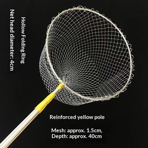 En gros, <span class=keywords><strong>Manche</strong></span> télescopique en acier inoxydable pour épuisette, réglable en longueur, multi-longueurs 3m-<span class=keywords><strong>4m</strong></span>, pour la cueillette de fruits et la pêche - Product Image 3