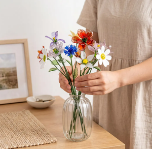 Ramo de Flores de Nacimiento Personalizado en Vidrio Soplado a Mano, Regalo de Flores de Primavera para Mamá, Regalos Creativos de Vidrio, Decoración para el Hogar - Product Image 5