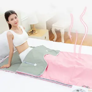 Digital Heat 2 Zone Sauna Professional Home Sauna Heated Blanket Therapy For Recovery Portable Far-Infrared Sauna Blanket