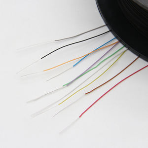 سلك نحاسي مطلي بالفضة PTFE 38/36/34/30/28/26AWG، كابل إلكتروني دقيق عالي الحرارة 1423 للصناعات الإلكترونية ذات النواة الواحدة - Product Image 5