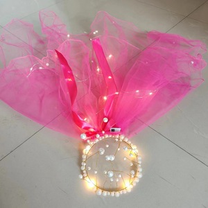 Bride Double Led Light Emitting <strong>Veil</strong> Bride Wedding Decoration Party Female <strong>Veil</strong> Wedding <strong>Dress</strong> and Accessories - Product Image 5