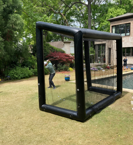 Jaula de golf inflable hermética de PVC de alta resistencia para entrenamiento y simulador de golf con proyector de tiro - Directo de fábrica - Product Image 2