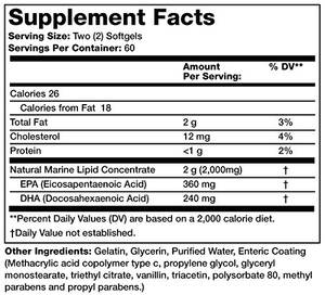 Cápsulas de Aceite de Pescado Omega 3 ODM/OEM Sin GMO, Apoya la Salud de las Articulaciones y el Sistema Inmunitario - Product Image 2