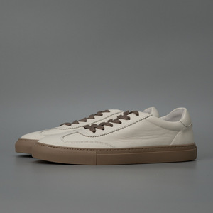 Zapatillas Deportivas Casuales para Skateboarding, con Estilo, de Piel Vacuna de Primera Capa, Transpirables y Duraderas, con Malla de Tela para Senderismo - Product Image 4