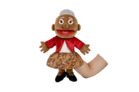 Seri Boneka Tangan Keluarga Terlaris - Keluarga Hitam - Ukuran Besar