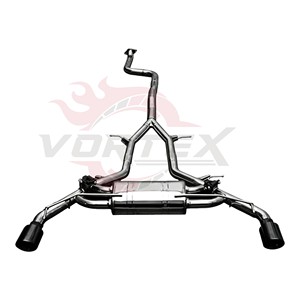 ท่อไอเสีย Vortex Stainless Steel Valvetronic สำหรับ Chevrolet Camaro 2.0T 3.6L รุ่น Performance Muffler ปลายท่อสีดำ Catback - Product Image 1