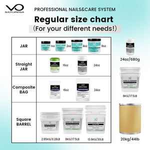 VO Wholesale - Polvo Acrílico para <span class=keywords><strong>Uñas</strong></span> en Cubeta, Polvo Acrílico Transparente con Purpurina para <span class=keywords><strong>Uñas</strong></span>, Set <span class=keywords><strong>de</strong></span> Polvo Acrílico Cremoso OEM - Product Image 5