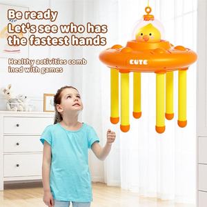 Entraîneur d'intégration sensorielle pour enfants Bâton à saisir rapidement Jouet Entraînement à la réaction Attraper les bâtons qui tombent Jeu Bâton amusant Machine à saisir - Product Image 2