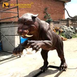 Tigre dientes de sable animales animatronic de la edad de hielo - Product Image 1