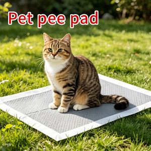 Tapis d'apprentissage pour animaux de compagnie en non-tissé spunbond haute performance et écologique, super absorbants et anti-fuites, pour l'apprentissage de la propreté des chiots - Product Image 2