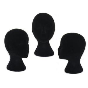 Support de perruque pratique en mousse noire pour femme, 1 pièce, présentoir pour Mannequin et lunettes, modèle de coiffure - Product Image 3
